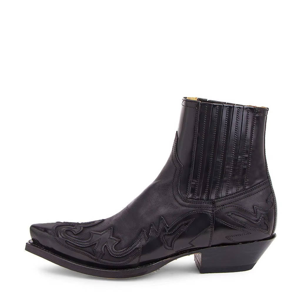 Wysette | Women’s Western Ankle Boots in Leather