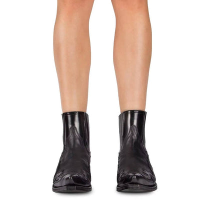 Wysette | Women’s Western Ankle Boots in Leather