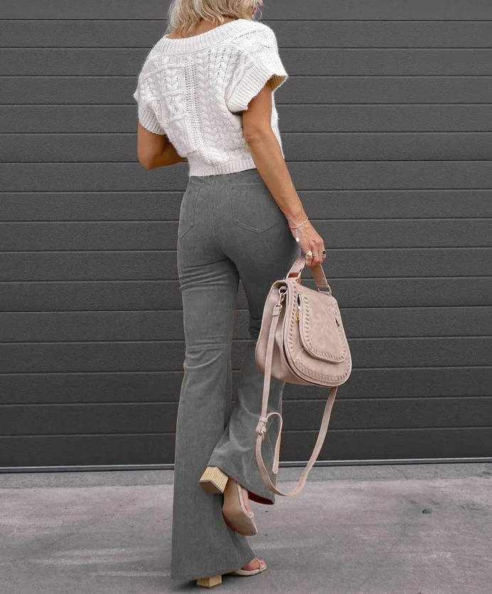 Violet | Women’s Corduroy Flare Pants