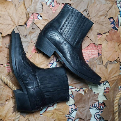 Wysette | Women’s Western Ankle Boots in Leather