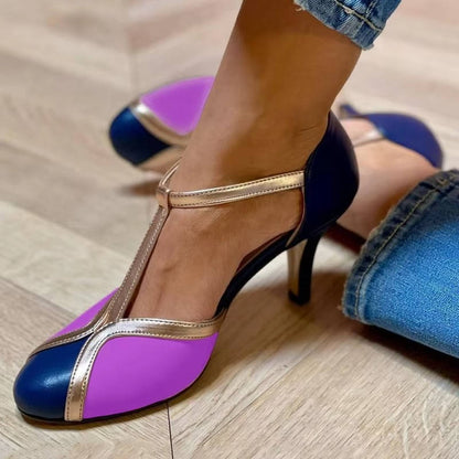 Serelis | Women’s Vintage T-Strap Heels