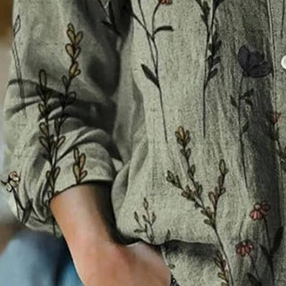 Zelara | Women’s Floral Long-Sleeve Blouse