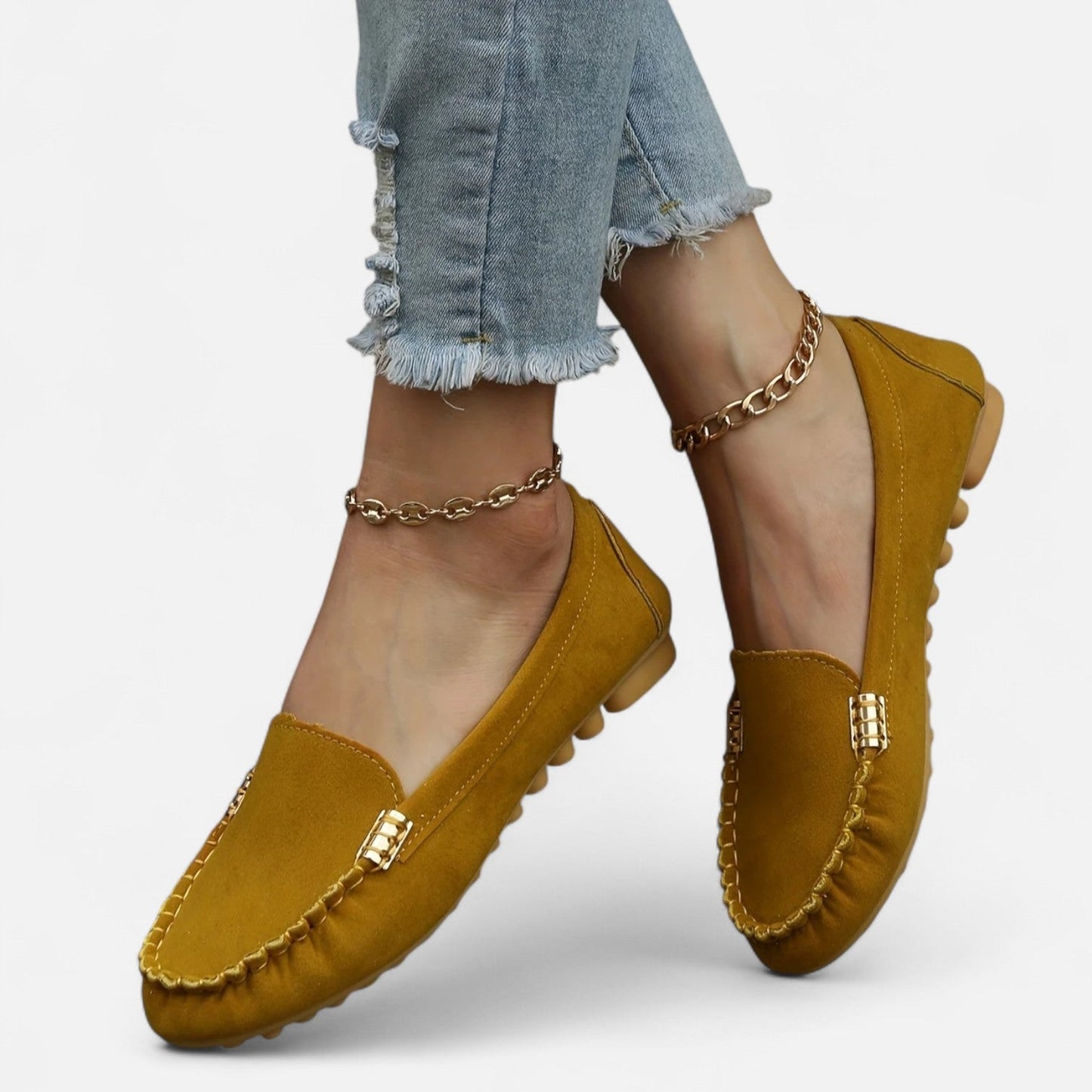 Serafina | Women’s Round Toe Slip-On Loafers