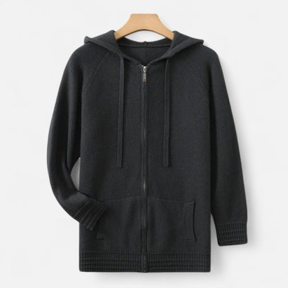 Camarlo | Men’s Hooded Cardigan – Refined Winter Knitwear