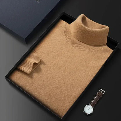 Calen | Men’s Luxury Cashmere Turtleneck Sweater