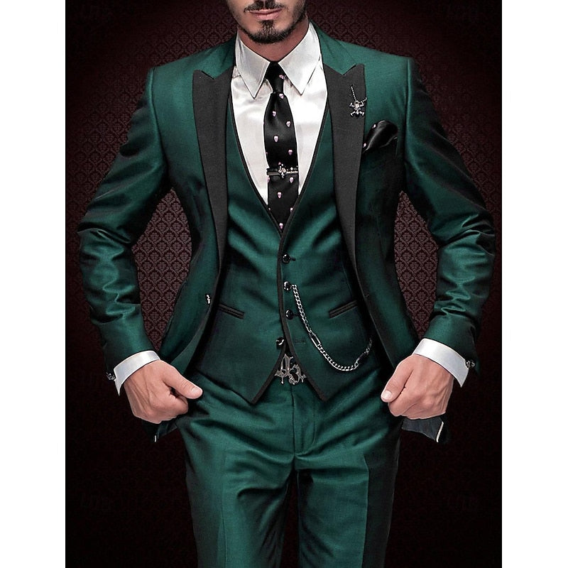 Toni | Men’s 3-Piece Linen Suit Set