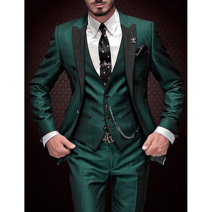Toni | Men’s 3-Piece Linen Suit Set