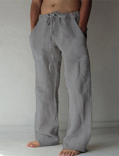 Wilhelm | Men’s Relaxed Linen Trousers