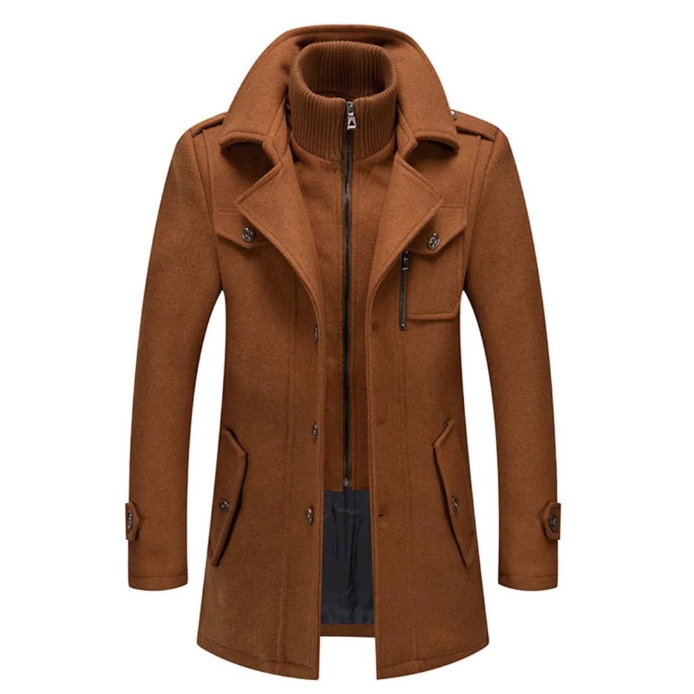 Claus | Men’s Double-Layer Premium Overcoat