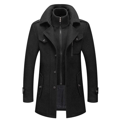 Claus | Men’s Double-Layer Premium Overcoat