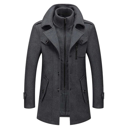 Claus | Men’s Double-Layer Premium Overcoat
