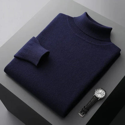 Calen | Men’s Luxury Cashmere Turtleneck Sweater