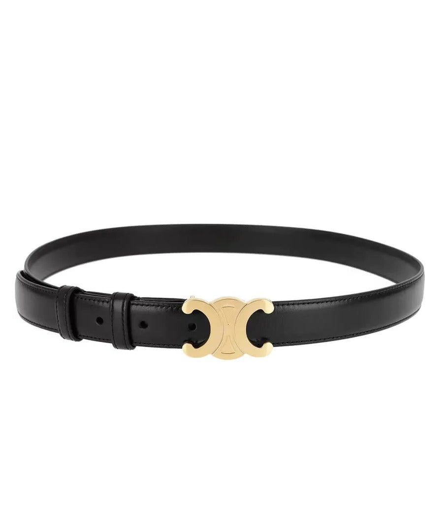 Cavienne | Women’s Belt with Gold Buckle