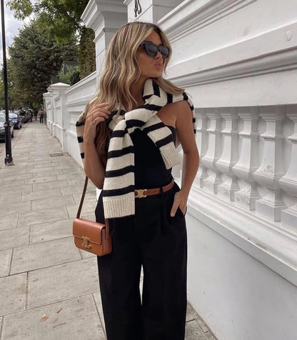 Cavienne | Women’s Belt with Gold Buckle