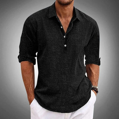 Tobias Classic | Men’s Premium Linen Polo
