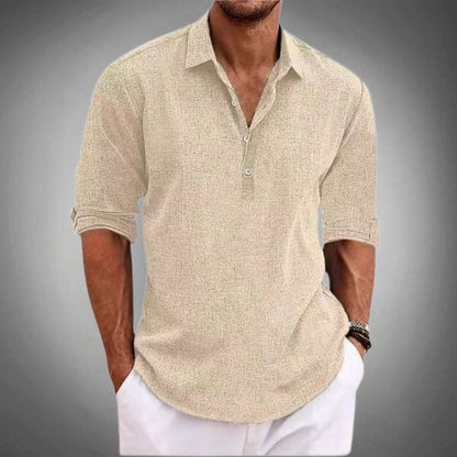 Tobias Classic | Men’s Premium Linen Polo