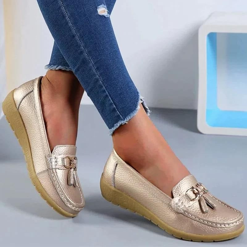 Couture-Moda | Women’s Orthopedic Leather Loafers