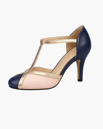 Serelis | Women’s Vintage T-Strap Heels