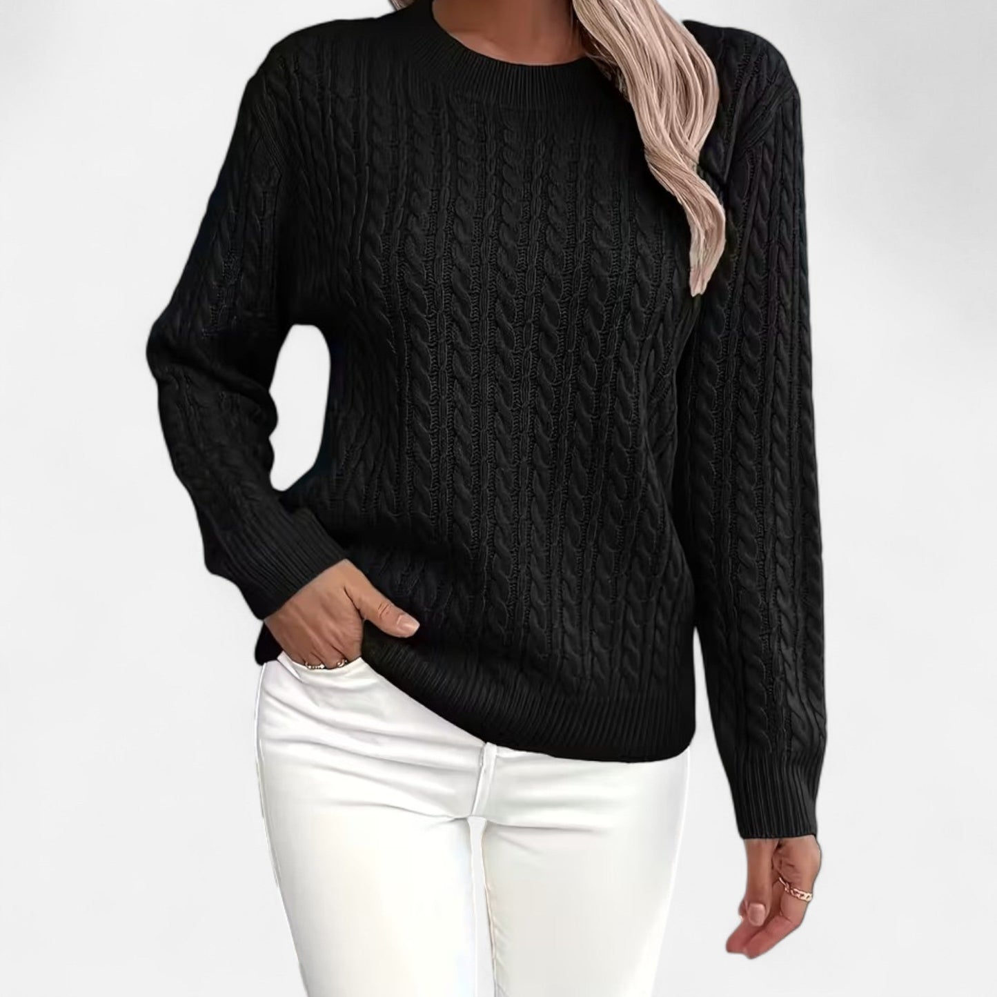 Calista | Women’s Loose-Fit Round-Neck Sweater
