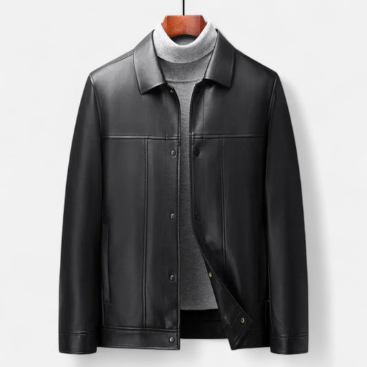 Sterling | Men’s Polo Leather Coat