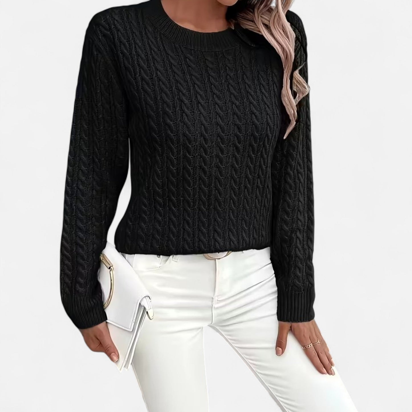 Calista | Women’s Loose-Fit Round-Neck Sweater