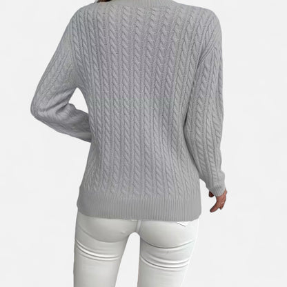 Calista | Women’s Loose-Fit Round-Neck Sweater