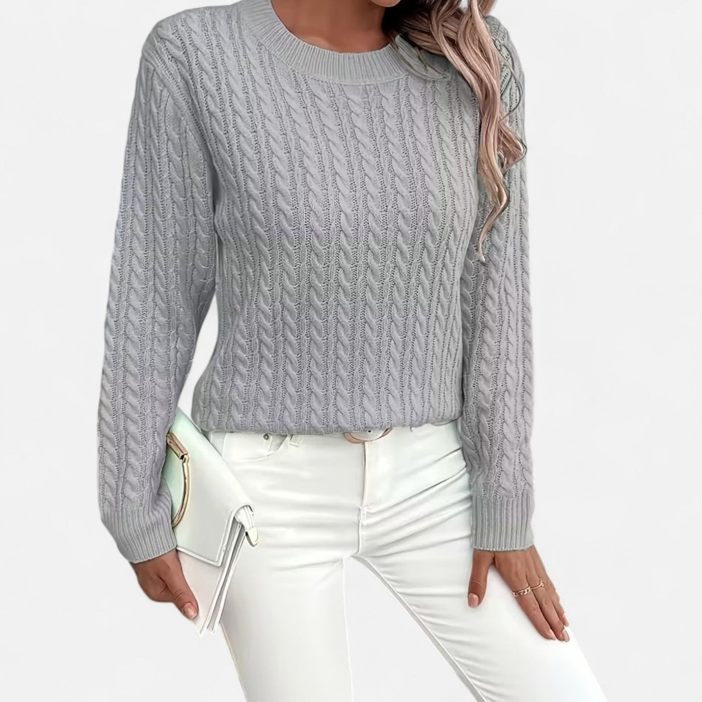 Calista | Women’s Loose-Fit Round-Neck Sweater