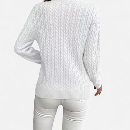 Calista | Women’s Loose-Fit Round-Neck Sweater