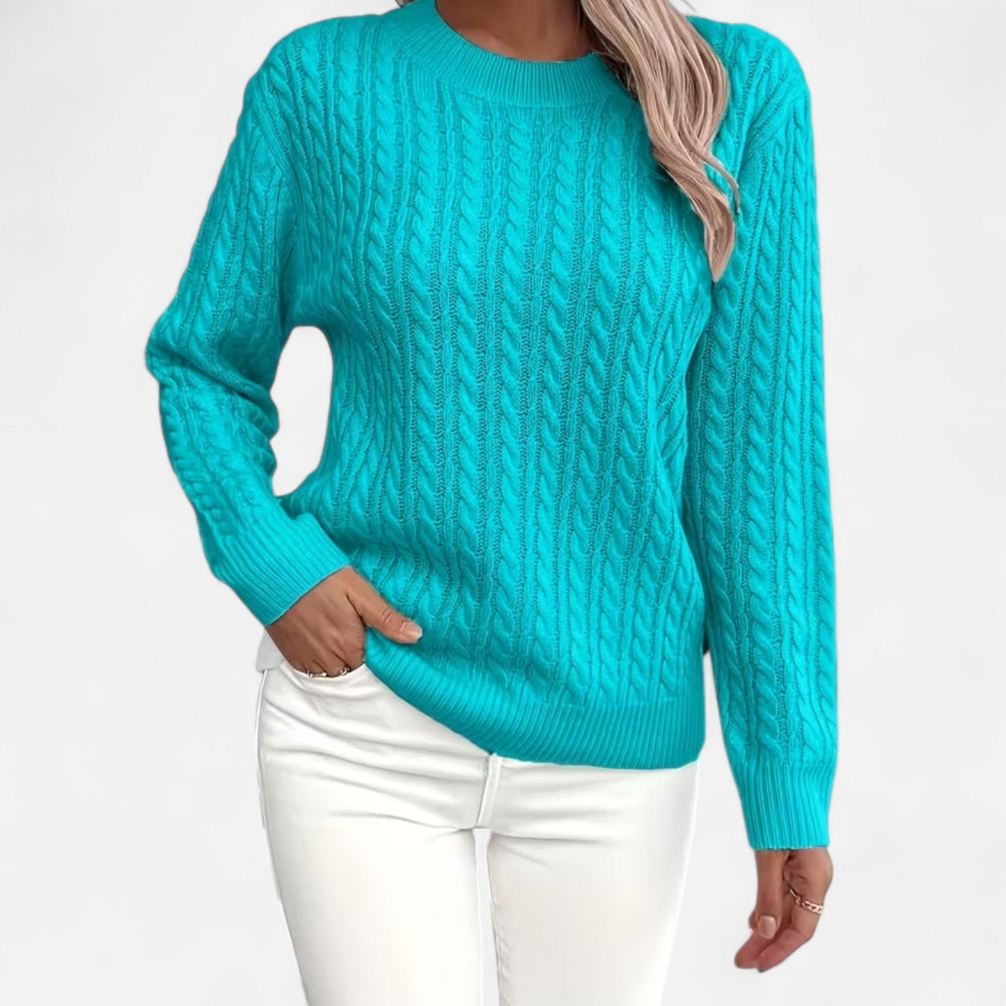 Calista | Women’s Loose-Fit Round-Neck Sweater