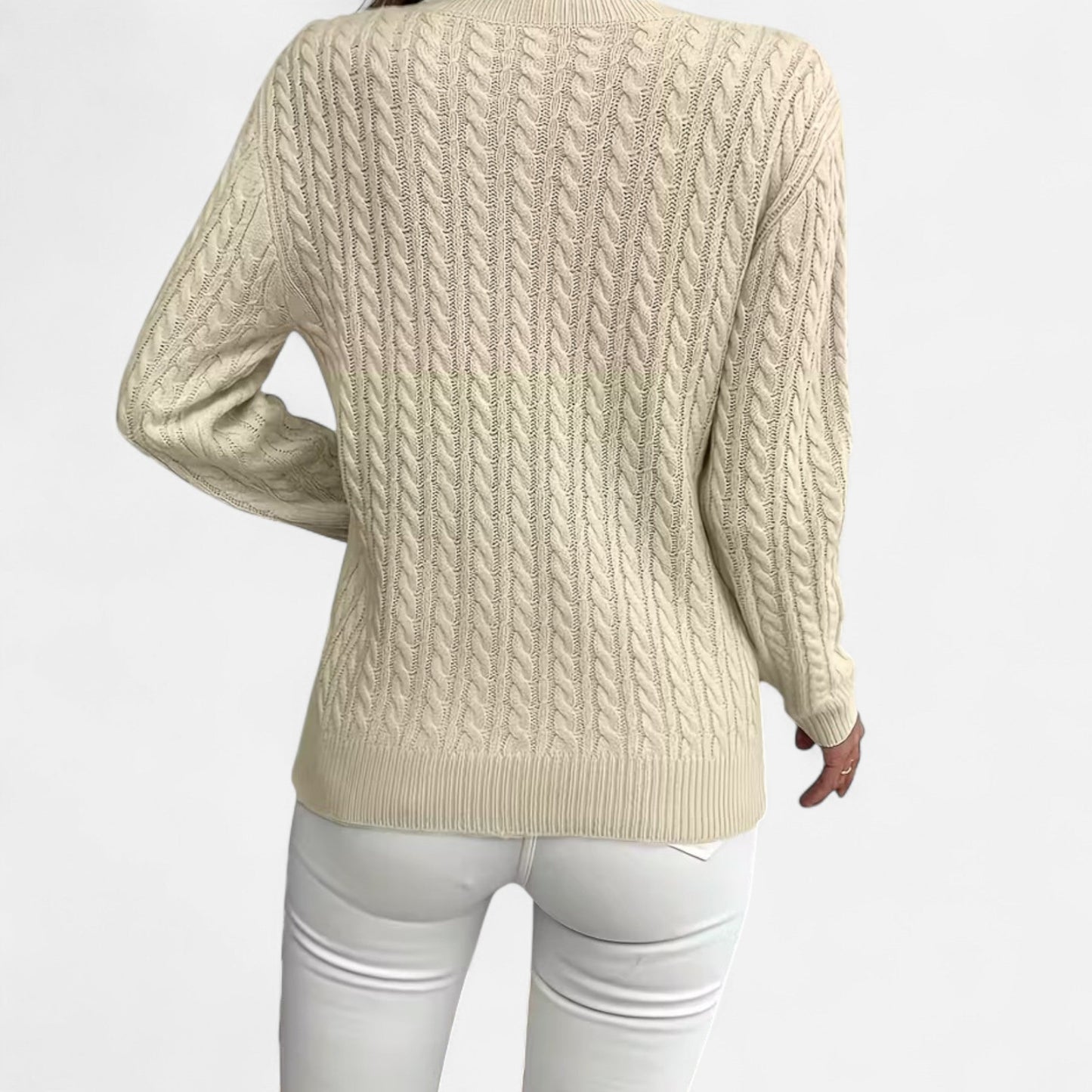 Calista | Women’s Loose-Fit Round-Neck Sweater