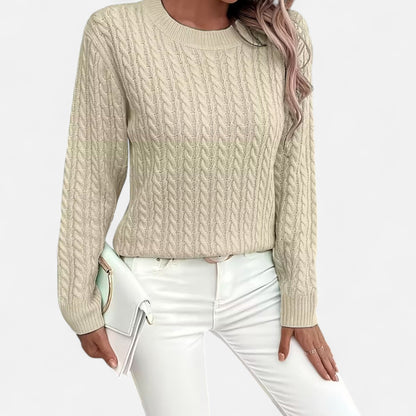 Calista | Women’s Loose-Fit Round-Neck Sweater