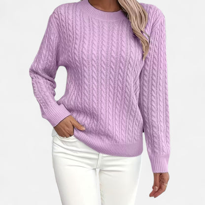 Calista | Women’s Loose-Fit Round-Neck Sweater