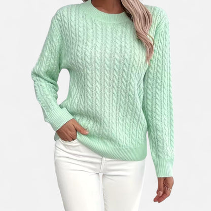 Calista | Women’s Loose-Fit Round-Neck Sweater