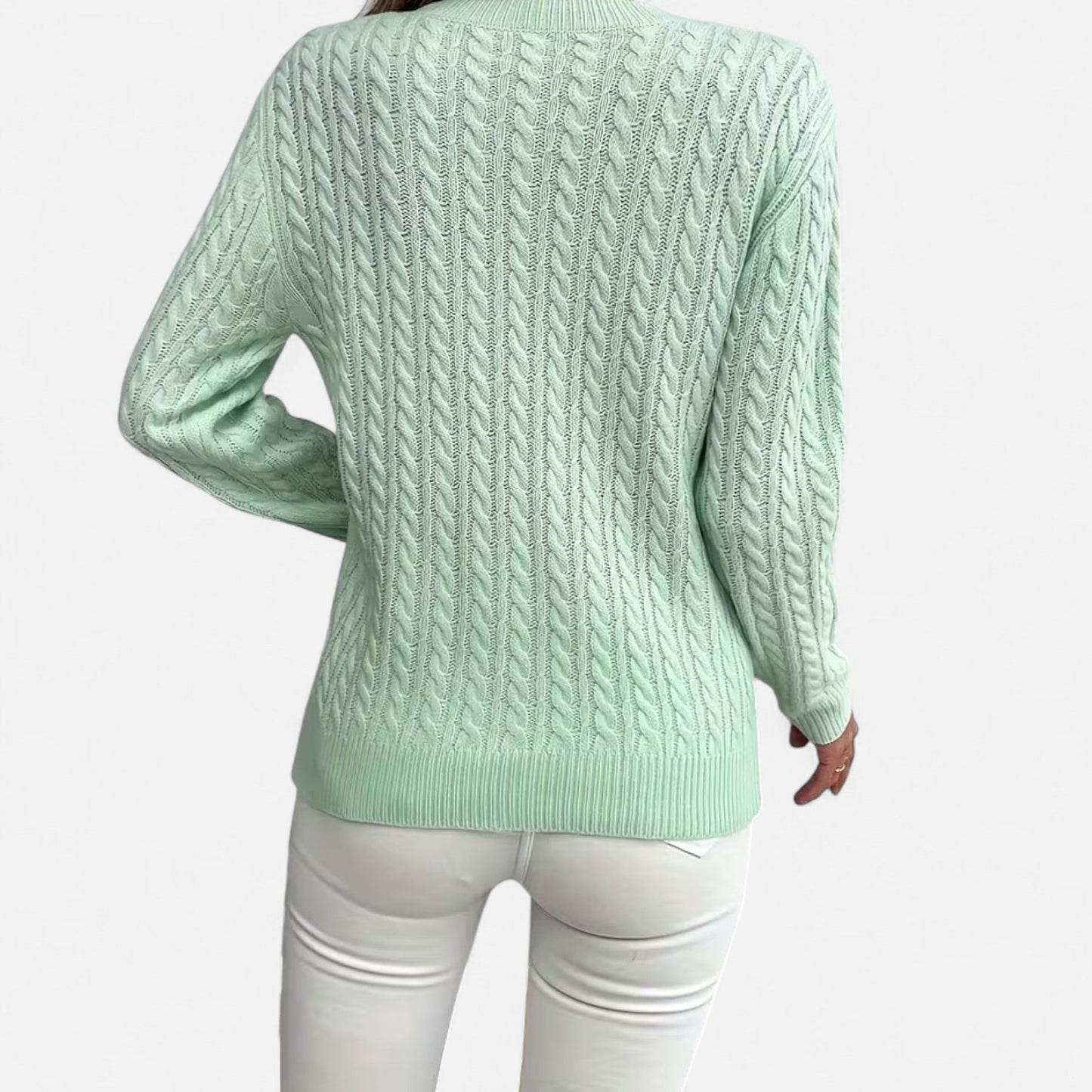 Calista | Women’s Loose-Fit Round-Neck Sweater
