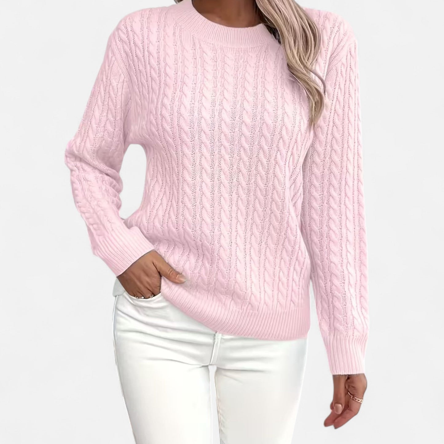 Calista | Women’s Loose-Fit Round-Neck Sweater