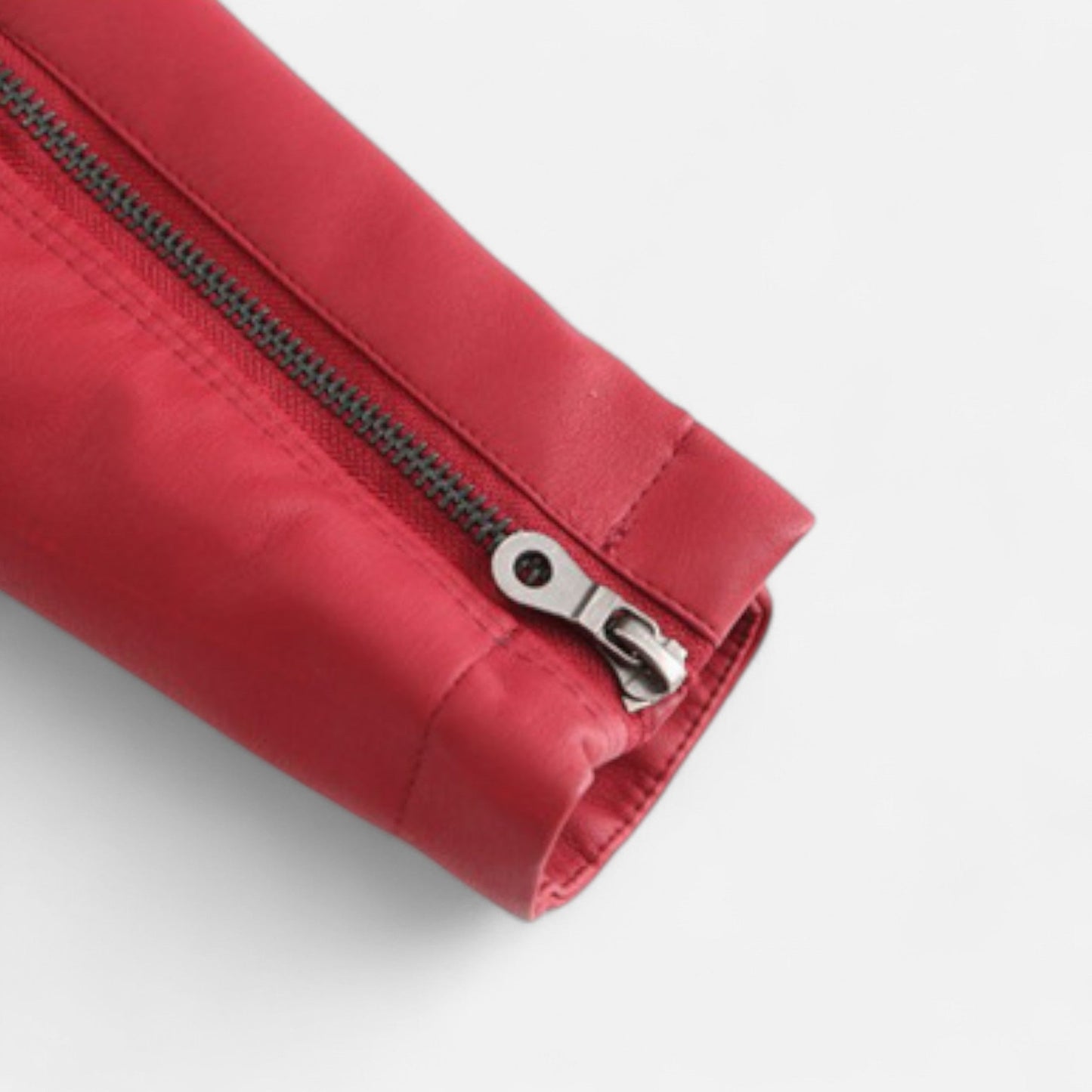 Varenne | Men’s Stand-Collar Leather-Look Jacket