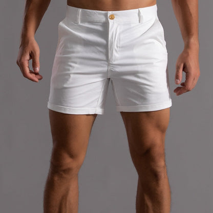 Abraham | Men’s Slim-Fit Tailored Summer Shorts