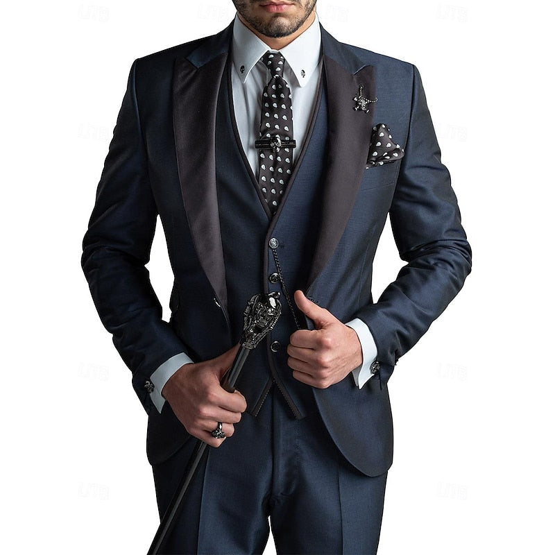 Toni | Men’s 3-Piece Linen Suit Set