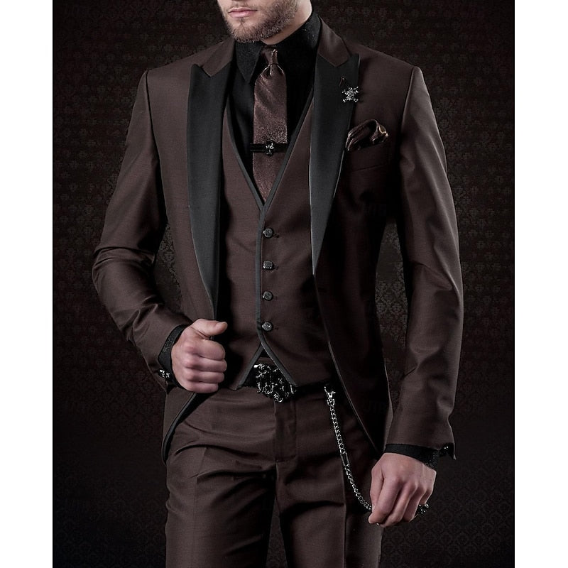 Toni | Men’s 3-Piece Linen Suit Set