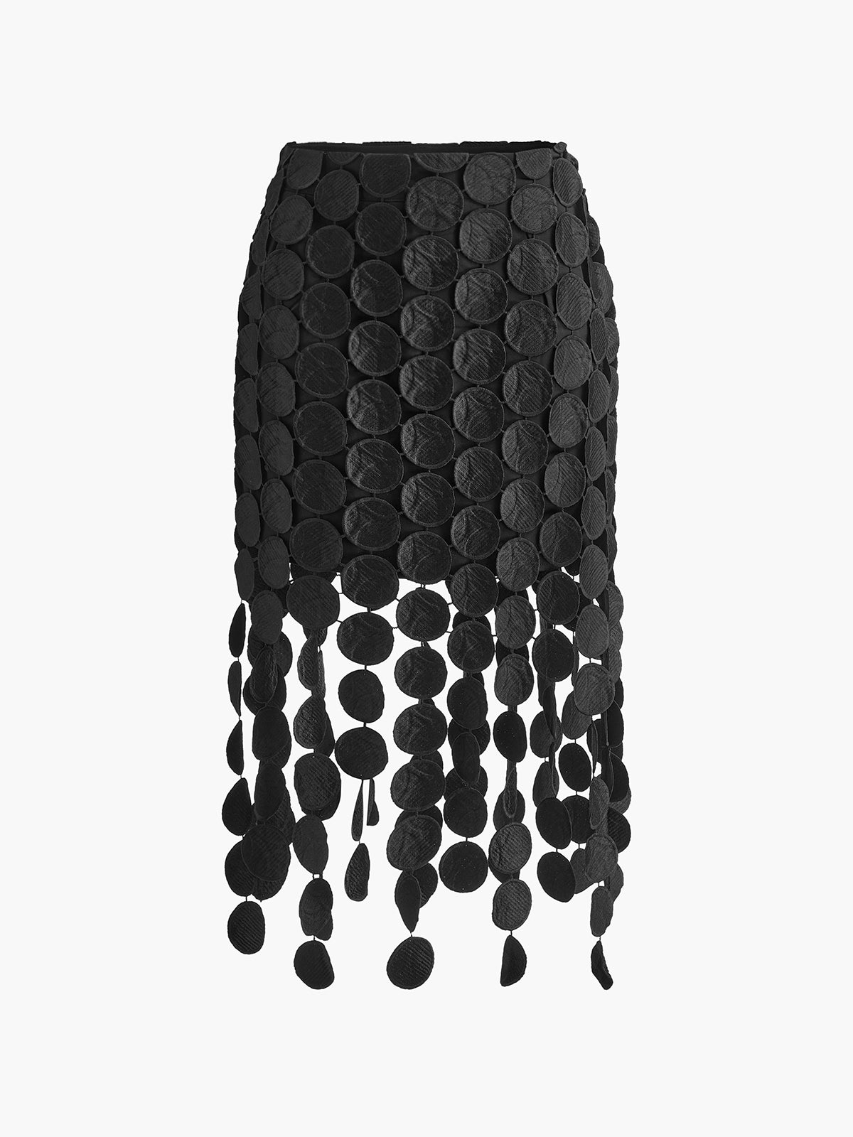 Dahlia | Women’s Elegant Jacquard Midi Skirt