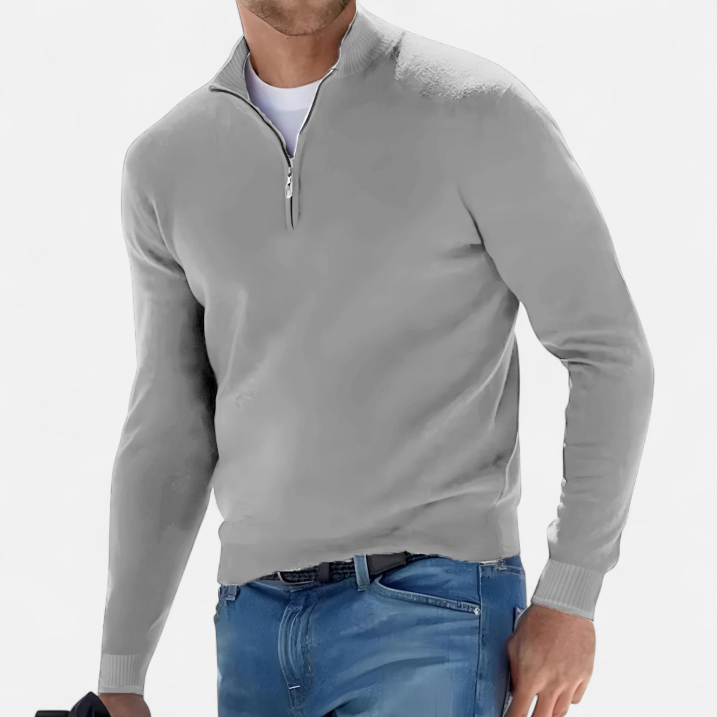 Caelus | Men’s Half-Zip Knitted Sweater