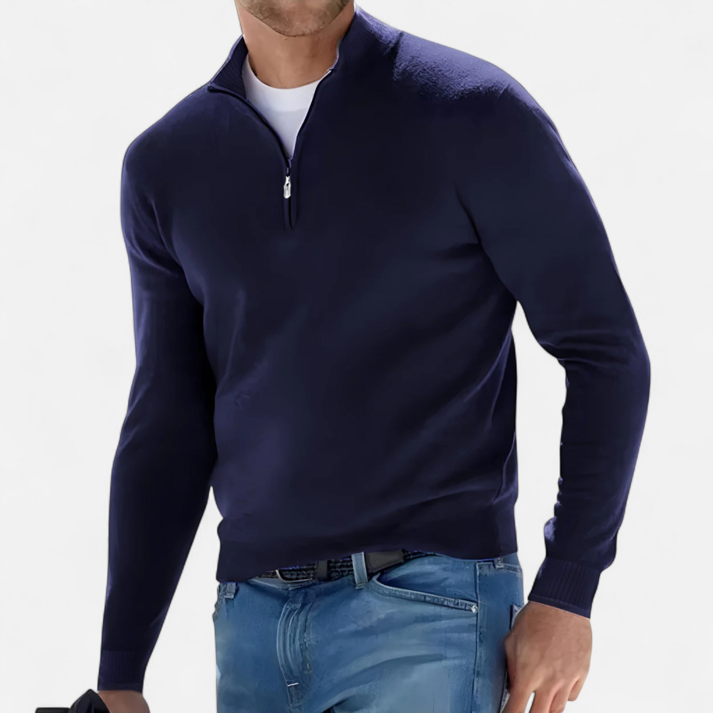 Caelus | Men’s Half-Zip Knitted Sweater