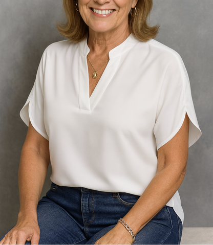 Vionne | Women’s Lightweight V-Neck Blouse