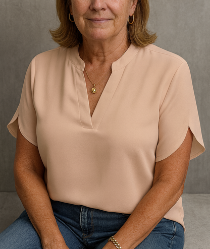 Vionne | Women’s Lightweight V-Neck Blouse