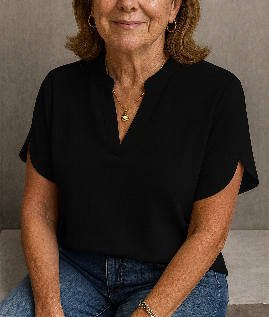 Vionne | Women’s Lightweight V-Neck Blouse