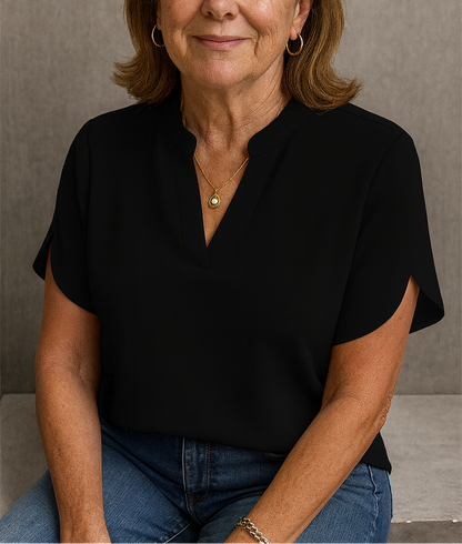 Vionne | Women’s Lightweight V-Neck Blouse