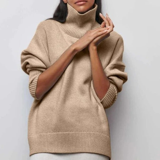 Alvoria | Women’s Oversized Turtleneck Sweater