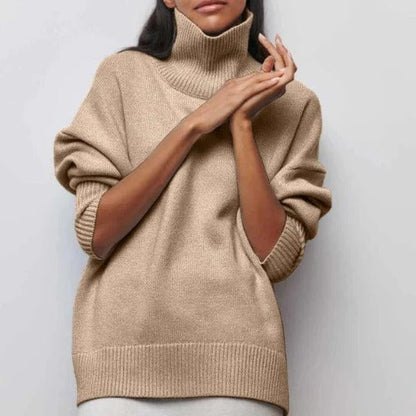 Alvoria | Women’s Oversized Turtleneck Sweater