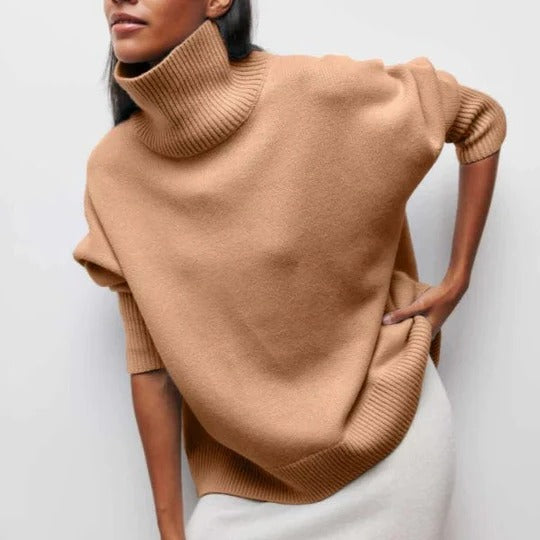 Alvoria | Women’s Oversized Turtleneck Sweater