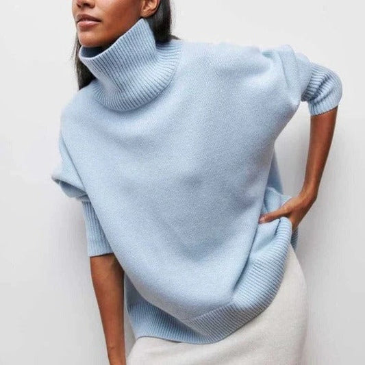 Alvoria | Women’s Oversized Turtleneck Sweater